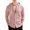 100#Pink, variant on Casual Business Linen Shirt for Men Long Sleeve Lightweight Breathable Button Down Dress Top Comfortable Fit Office Wear Summer Sky Blue XL