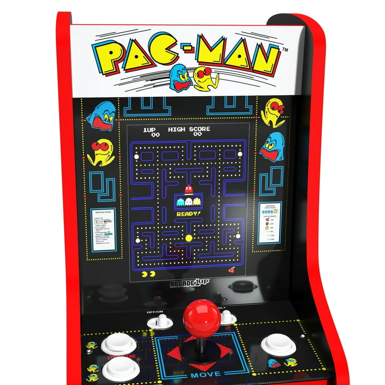 Free Shipping! Arcade1UP Bandai Namco PAC-MAN, 5 Games in 1, Counter-cade,  Retro Video Game Player - Walmart.com