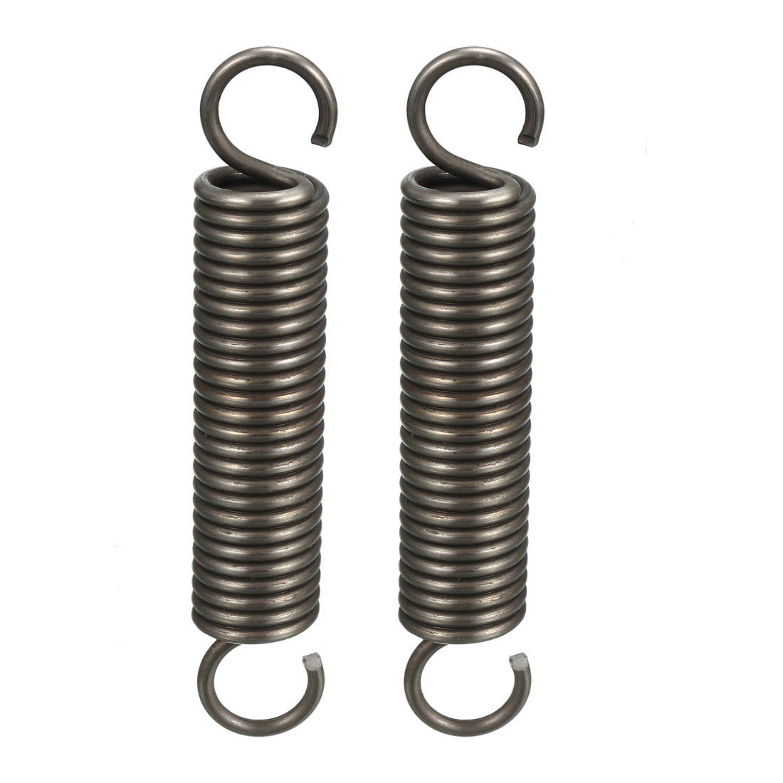 2.5x18x70mm Spring Steel Small Dual Hook Tension Spring 