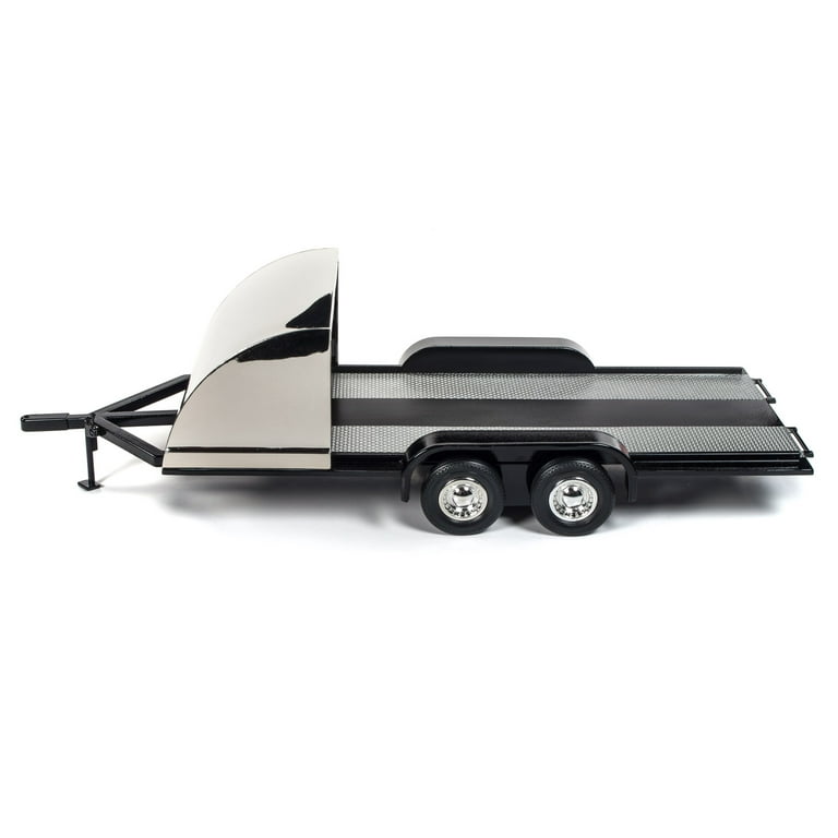 アーテル　カートレーラー　1:18 Four Wheel Open Car Hauler Trailer Black for 1/18 Scale Models by