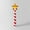 A#050#- 1Pack, variant on Christmas Decorations, Christmas Wand Tree-shaped Light Controller Red And White Striped Star Glowing Christmas Decoration Christmas Tree Light Control Wand
