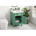 thumbnail image 2 of 24 inch single bathroom vanity in antique white, 2 of 7