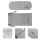thumbnail image 3 of BRIGHTFUFU Estuche portátil para gafas, conjunto de bolsa para gafas con cordón para hombre y mujer, estuche rígido para gafas, almacenamiento de gafas de sol, 2 uds., 3 of 7