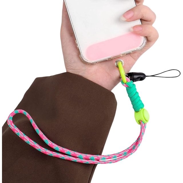 Compatible con cordón universal para teléfono celular Cordón de muñeca portátil Correas de muñeca de teléfono ajustables antipérdida Cordón compatible con todos los teléfonos inteligentes-pi