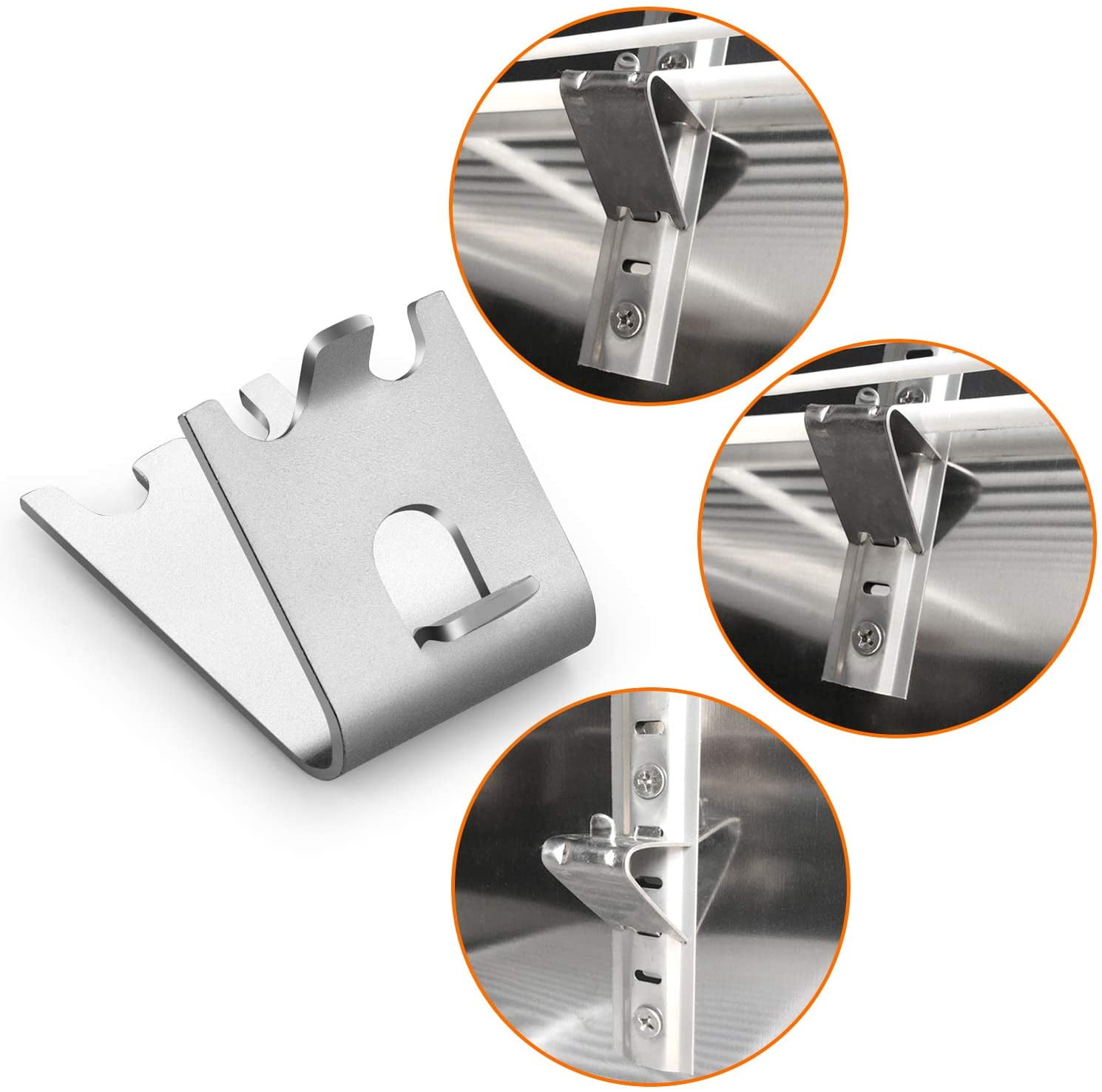 Freezer Parts & Accessories DURANTEY 12 PCS Freezer Shelf Clip