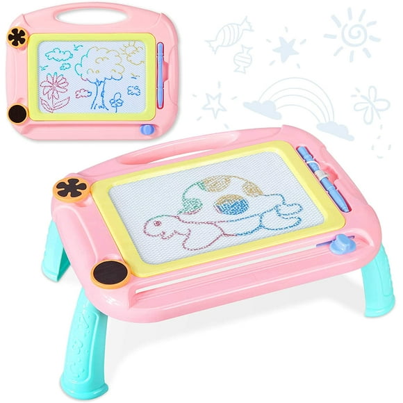 Cute Magnetic Drawing Board Doodle Sketch Pad for Toddler Girls/Boys