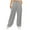 Gray, variant on ctdiral Women Wide Leg Pleated Sweatpants Fashion Baggy Athletic Joggers Drawstring Waist Lounge Pants with Pockets Casual Lightweight Yoga Pants Brown XXL