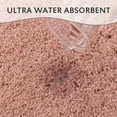 thumbnail image 4 of Carvapet Non-Slip Bath Mat Microfiber Soft Bathroom Mats, 20"x 32", Pink, 4 of 6