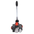 thumbnail image 3 of Hydraulic Flow Control Valve Kit 1 Spool Double Acting with Adjustable Relief Bar Control Handle Tractor Accessory, 3 of 5