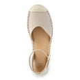 thumbnail image 2 of Time and Tru Women's Ankle Strap Espadrille Sandals, 2 of 5