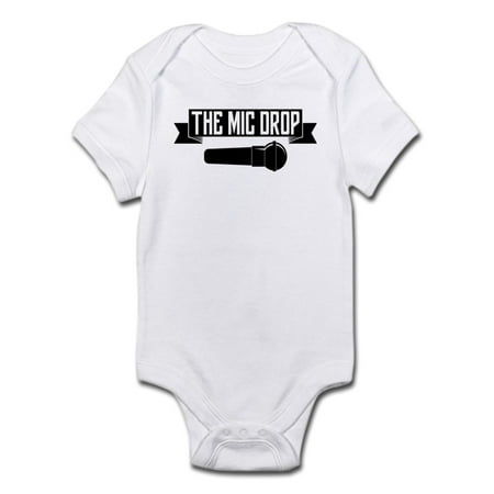 

CafePress - The Mic Drop Infant Bodysuit - Baby Light Bodysuit