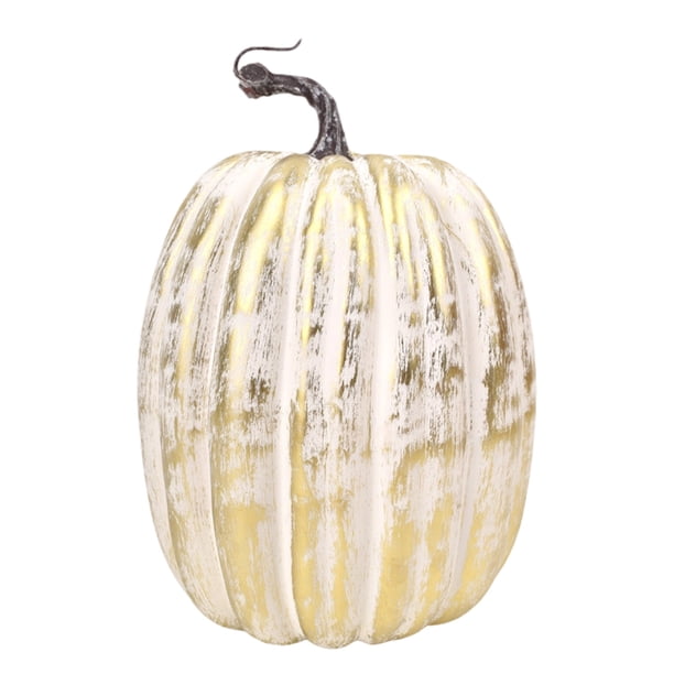 Artificial Pumpkin Foam Fake Decorative Halloween Thanksgiving Home Table Centerpiece 7.8x5.2in