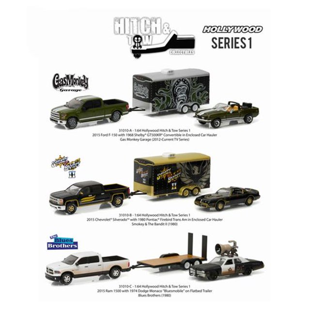 GreenLight GRE31010-CASE Hitch & Tow Series 1 Modèle de Voiture
