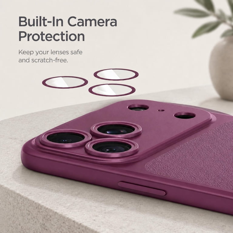 ELEHOLD for iPhone 18 Pro Case Compatible with MagSafe, Shockproof Slim ...