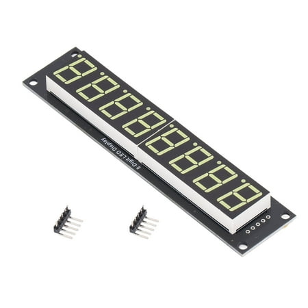 LED Segment Display, Clear Plate Curcuit 0.56in 8 Digit Tube Individual ...