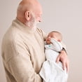 thumbnail image 4 of Love to Dream Swaddle Up LITE Cotton 0.2 TOG Baby Sleep Sack, Arms Up Design, Twin Zipper, Medium 13-19 lbs, You are My White, 4 of 6