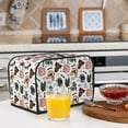 thumbnail image 6 of Yiaed Hip Hop Dog Print Two Slice Bread Machine Cover, Universal Size Kitchen Appliance Cover for Bread Machine,Bread Machine Cover, 6 of 7