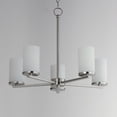 thumbnail image 2 of 10286SWSN Maxim Lighting Lateral - 5 Light Chandelier-18.5 Inches Tall and 24 Inches Wide-Satin Nickel Finish, 2 of 5