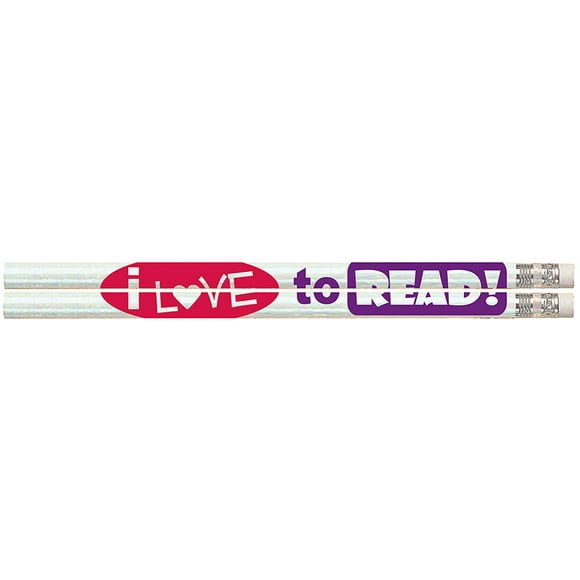 I Love To Read! Pencil, Pack Of 12