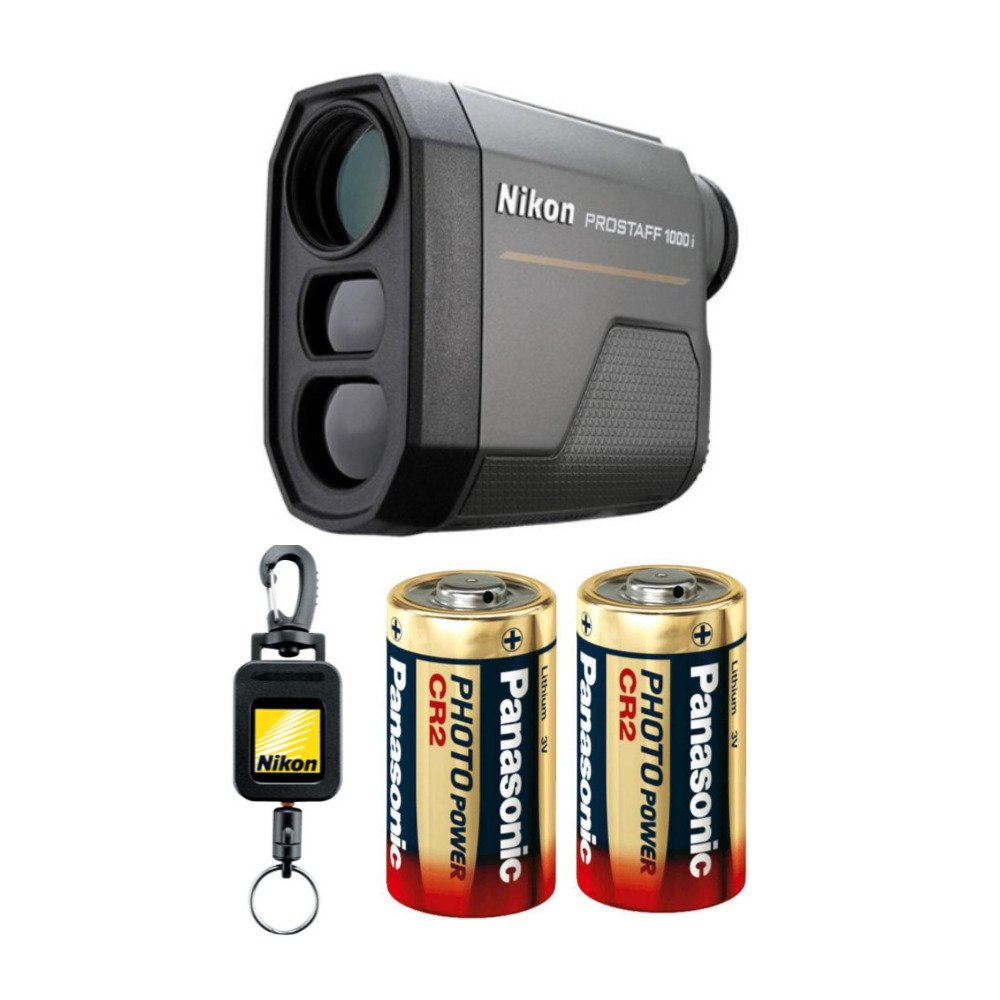 Nikon 6x20 PROSTAFF 1000i Laser Rangefinder with Retractable Tether and