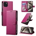 thumbnail image 1 of Funda para FOXDOCK iPhone 15 Plus – Cuero Premium, 3 ranuras para tarjetas, Protección contra impactos, 1 of 5