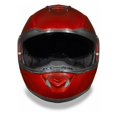 thumbnail image 5 of D.O.T. Daytona Glide- Black Cherry Metallic Modular Helmet, 5 of 8