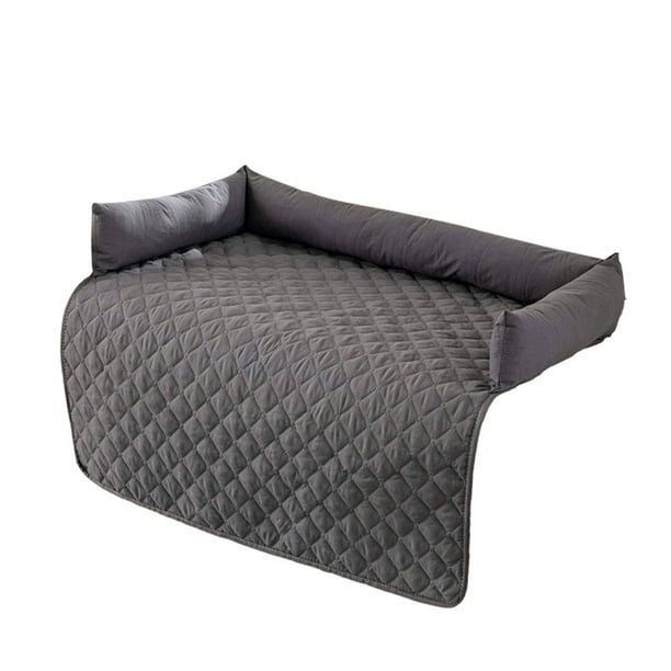 Billuyoard La manta para mascotas para protección de sofá cama proporciona comodidad y protección adicionales para muebles con mascotas Hábitats y jaulas para animales pequeños gris oscuro 90*90