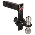thumbnail image 2 of Trimax Locks Trailer Hitch Ball Mount TRZ8PB Razor; Class III/IV; Fits 2 Inch Receiver; 10000 Pound Gross Trailer Rating/1500 Pounds Tongue Weight; Adjustable 8 Inch Drop in 1 Inch Increments, 2 of 3