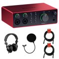 thumbnail image 1 of Interfaz de audio/MIDI Focusrite Scarlett 4i4 USB-C de cuarta generación, 1 of 9