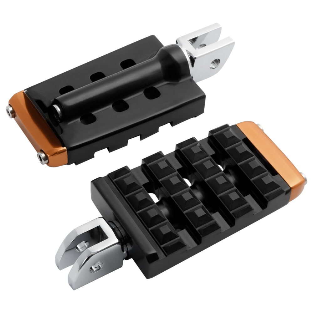 Black Rider Foot Pegs Footrests For 2018-2022 Harley-Davidson Street ...