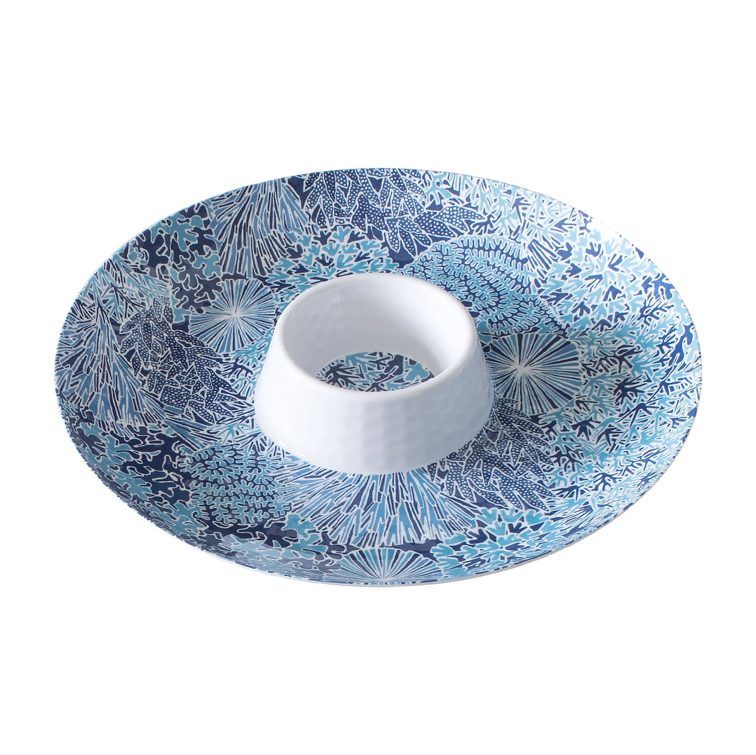Better Homes & Gardens Outdoor Melamine Coral Reef Chip & Dip