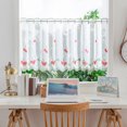 thumbnail image 3 of LCXmlly Rideau Court Transparent Résistant aux Déchirures Broderie Fine Accessoire de Chambre, 3 of 6