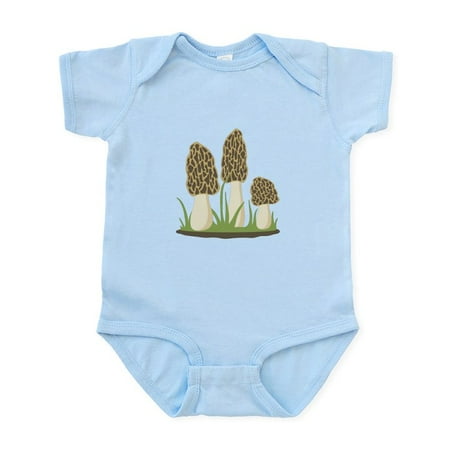 

CafePress - Morel Mushrooms Body Suit - Baby Light Bodysuit Size Newborn - 24 Months