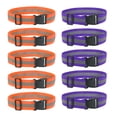 thumbnail image 1 of Cinturón de Seguridad Reflectante Uxcell, Cinturón de Alta Visibilidad Ajustable para Accesorios de Correr al Aire Libre, 43.3 x 1.6" & 10 Pcs & Naranja Fluorescente/Púrpura, 1 of 6