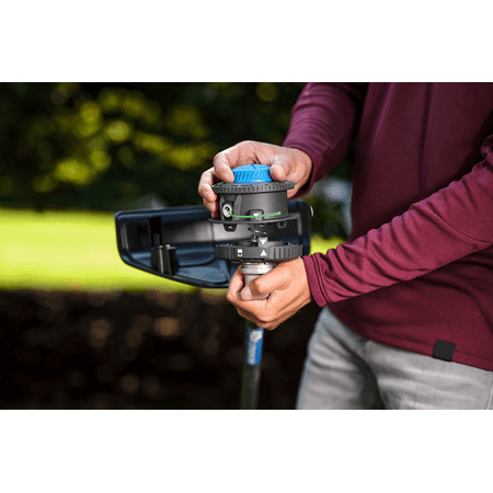 HART 40-Volt Cordless Attachment Capable 15-inch String Trimmer Kit, (1) 4.0Ah Lithium-Ion Battery