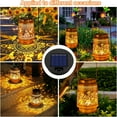 thumbnail image 6 of 4 Pack Solar Lights Replacement Top Parts (Top Size 3.31 inch, Bottom Size 2.83 inch) 7 Lumens Lantern Lids Replacement Light for Hanging Solar Lanterns Outdoor Decorations Garden Patio, Warm White, 6 of 6