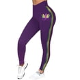 thumbnail image 2 of Baberdicy Leggings for Women, Women's Mardi Leggings Stretchy Graphic Printed Fancy Workout Yoga Stretchy Pants Legging Pants, 2 of 5