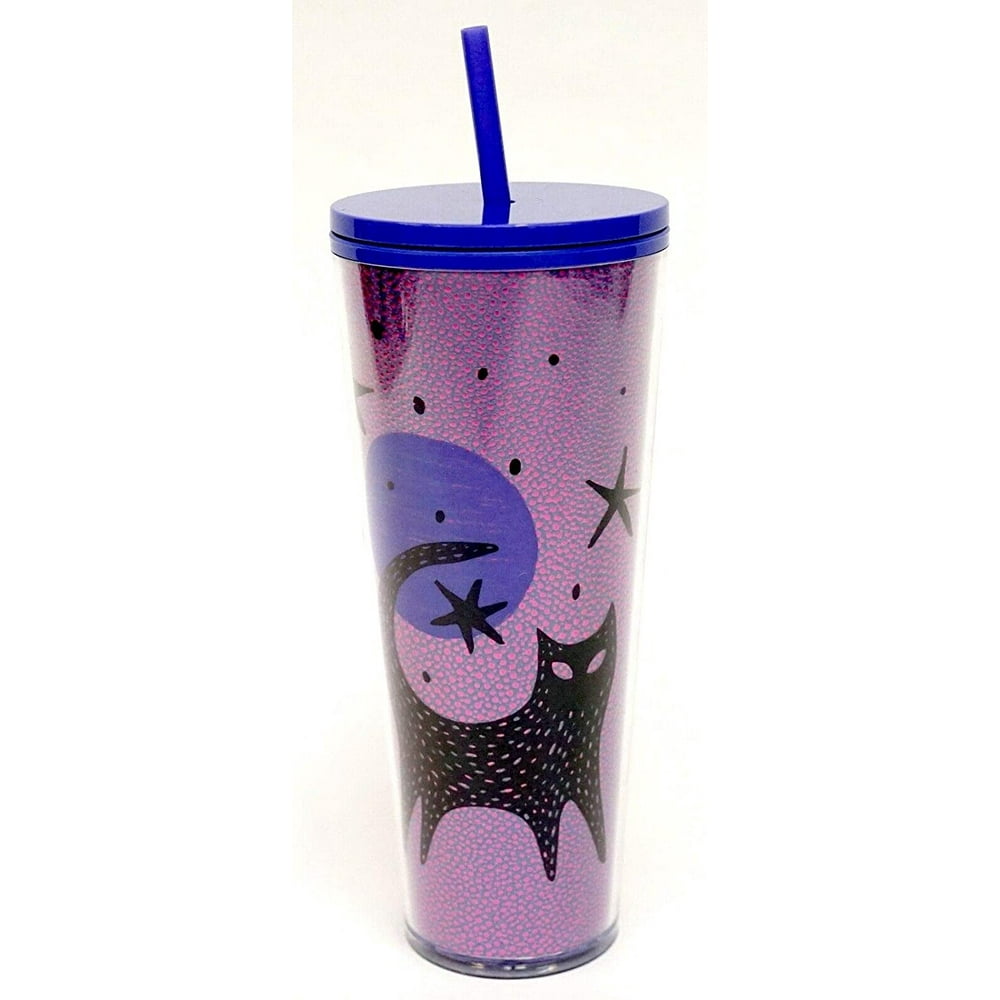 2020 Starbucks Tumbler Halloween Collection (Black Cat Full Moon
