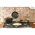 thumbnail image 3 of Lodge Pre-Seasoned 10.5 Inch Cast Iron Griddle with Easy-Grip Handle, 3 of 5