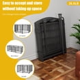 thumbnail image 5 of Pefilos Dog Playpen for Indoor, Yard, RV Camping, 32" 8 Panels Dog Fence for Puppy and Small Dogs, Outdoor Foldable Pet Exercise Pen with Doors, Black, 5 of 8