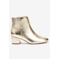 thumbnail image 4 of Comfortview Sidney Bootie Short Ankle Boot Low Heel Women's Winter Shoes (Wide Widths Available), 4 of 6
