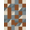 Brown Grey Beige, Pattern 9, variant on ODIKA 8'x10' Washable Area Rug Brushstroke With Minimalist Interlocking Shapes Abstract Modern Refined for Dining Room, Large Office, Lounge, Non-Slip Chair-Friendly Mat