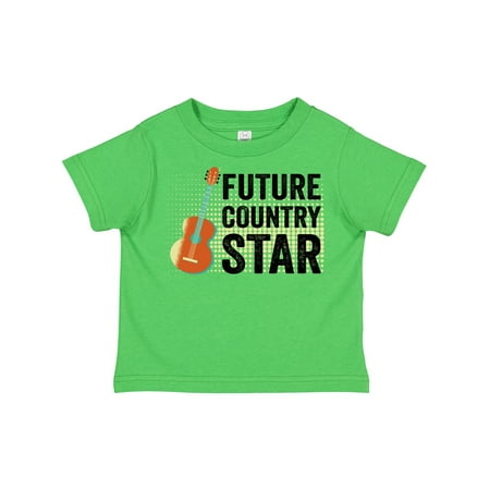 

Inktastic Guitar Music Future Country Star Gift Toddler Boy or Toddler Girl T-Shirt