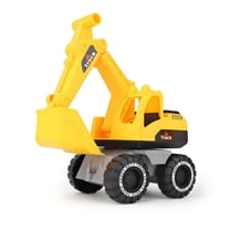 LAMIRO Vehicles Truck Toys,Dump Truck,Bulldozer,Excavator,Kid Learning Building Gift for 3 4 5 6 Year Olds Boy Toddler Children,1PC