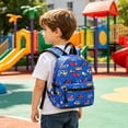 thumbnail image 5 of Lightweight Backpack For Travel And Daycare, Cute Designed Bookbag For Outdoor And Daily Use, Casual Style With Storage (Multicolor ,27*20), 5 of 9