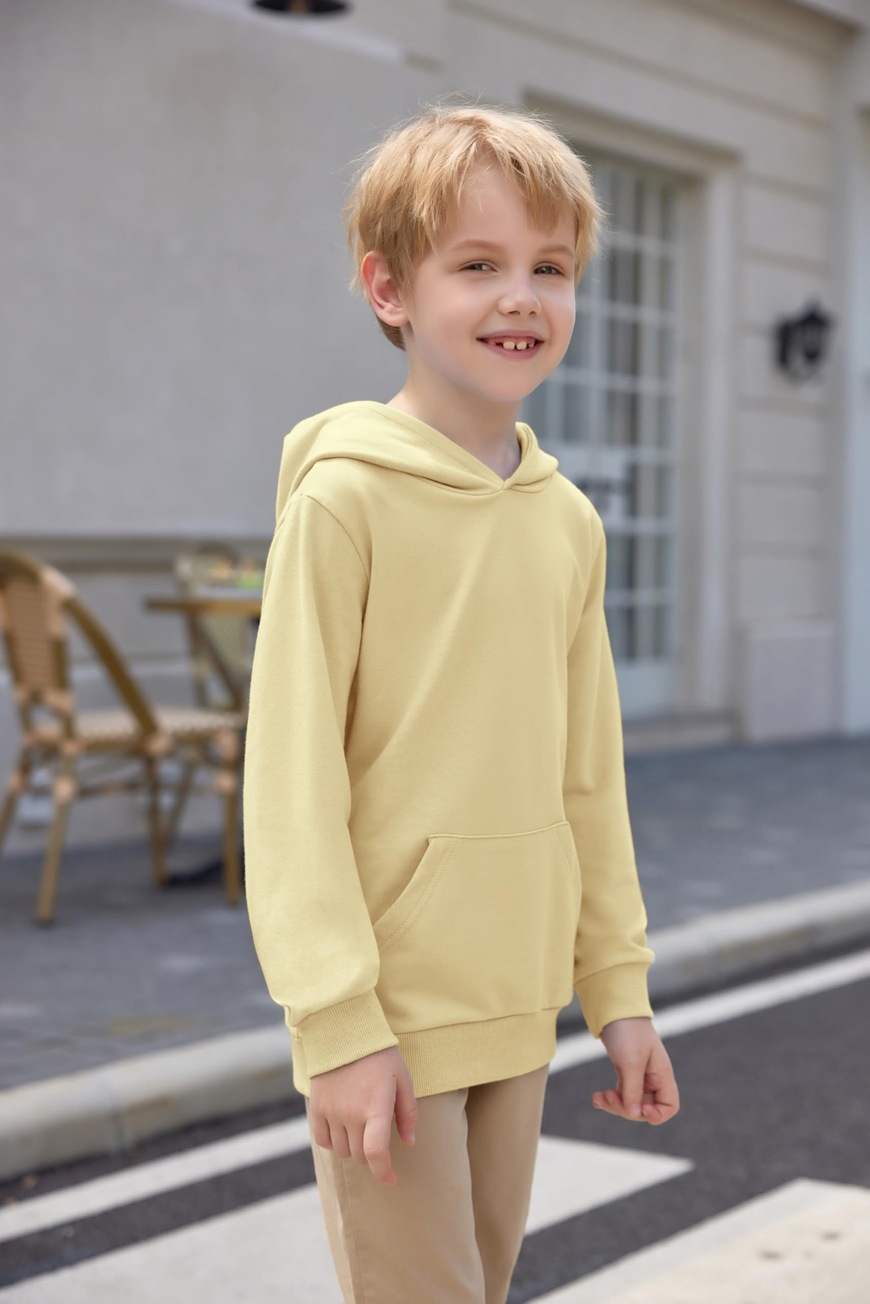 Arshiner Boys Hoodies Unisex Kids Soft Pullover Hooded Sweatshirt Classic Casual Hoodie