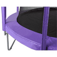 thumbnail image 5 of Outdoor Heights Trampoline Appearance Replacement Set, 14' Round Safety Pad with 12-pole Sleeve Protectors - Purple, 5 of 6