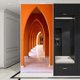 thumbnail image 3 of (77x200cmF)Door Sticker Trompe l'oeil Effect 3D Interior PVC Wall Stickers for Decoration Wall Living Room Kitchen Bedroom Bathroom Wallpaper, 3 of 5