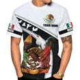 thumbnail image 2 of Personalized Name Mexican Shirts for Men 3D, Rooster Mexico Shirts for Men, Mexico Shirt Eagle Flag Mexican Eagle (US, Alpha, Small, 5X-Large, Regular, Regular, Multi 11) (ZipHoodie, L), 2 of 8