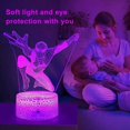thumbnail image 3 of Luz de noche para niños, regalo genial, lámpara 3D de Spider-Man con control remoto y toque inteligente, 7 colores + 16 colores cambiantes, juguetes regulables para niños de 3, 4, 5, 6, 7 y 8 años., 3 of 5